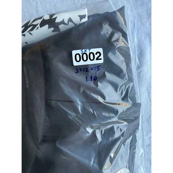 White House Black Market Midi Skirt Black White Size 14 Floral A-Line Romantic - Picture 12 of 12